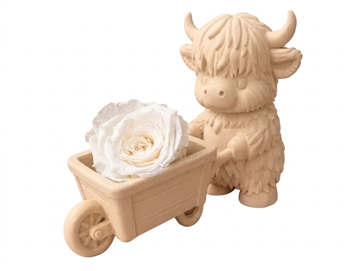 Cow with a wheelbarrow - Image 8