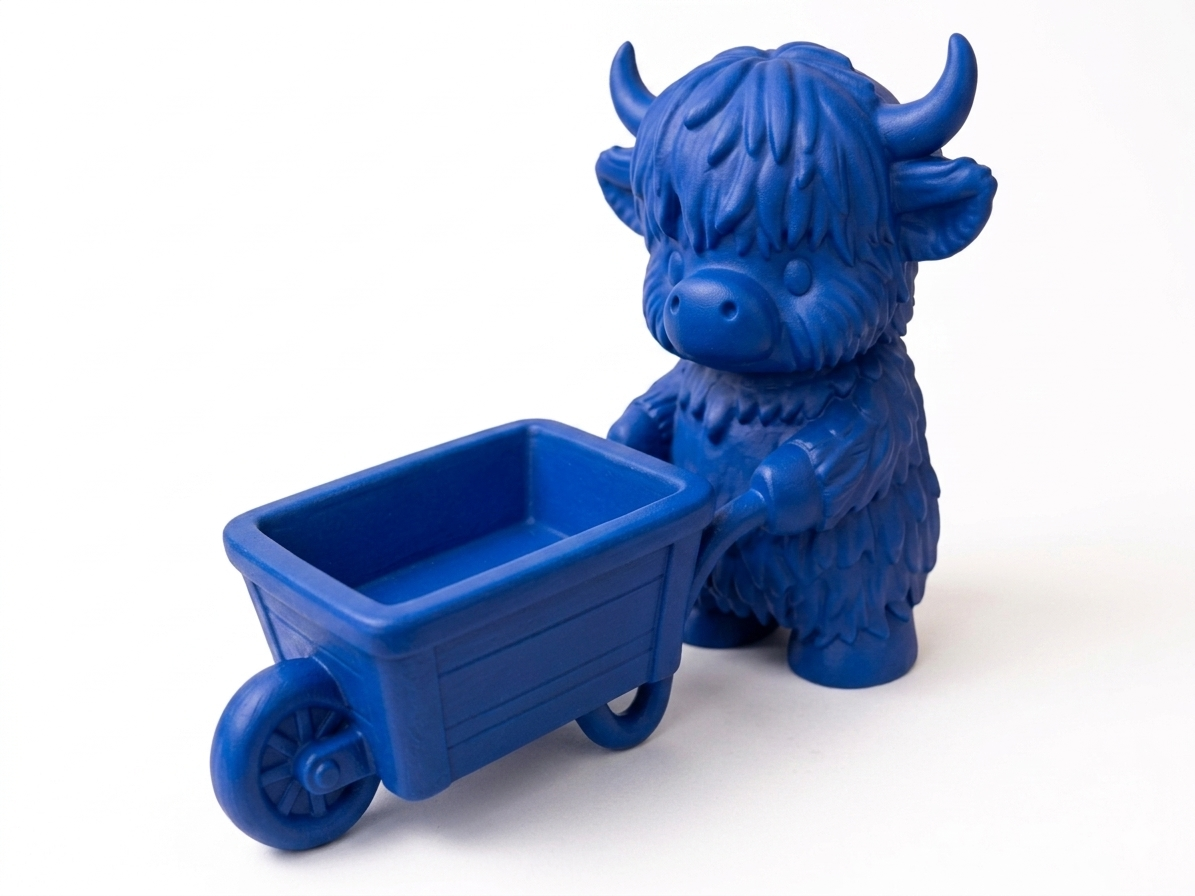 Cow with a wheelbarrow - Image 12