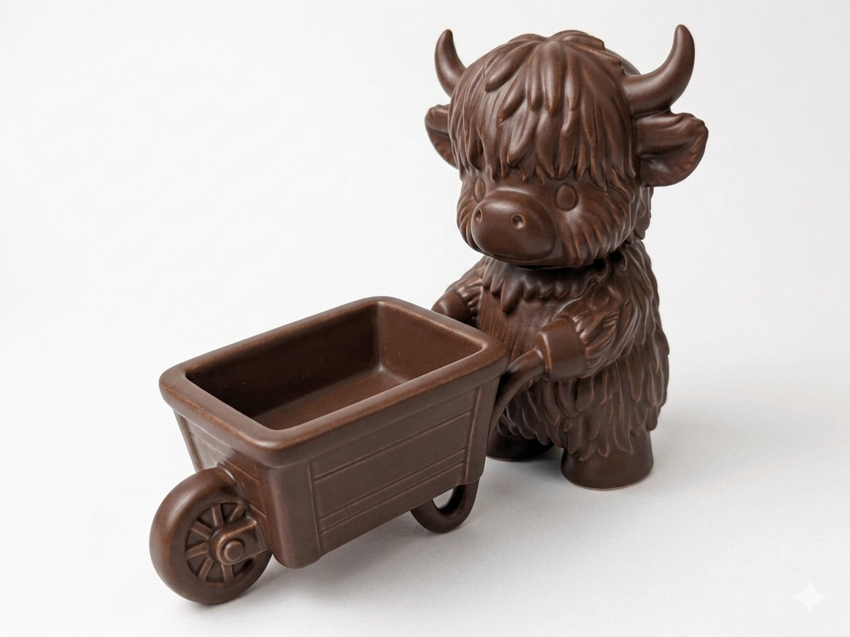 Cow with a wheelbarrow - Image 11