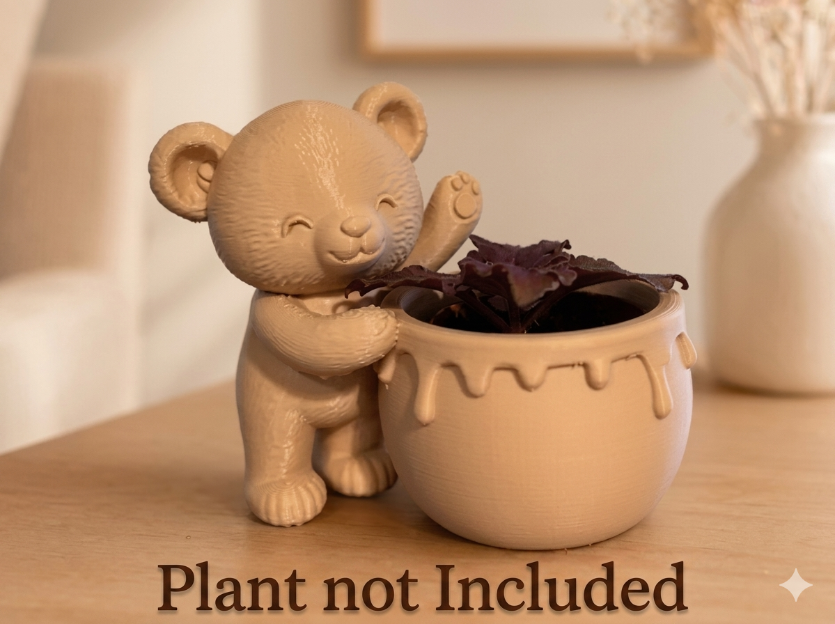 Bear Honeypot Planter