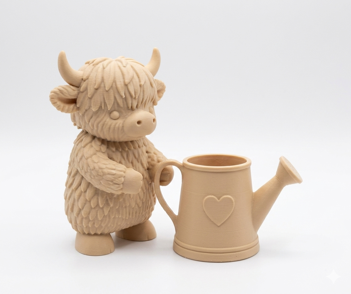 Cow with Watering Can - Image 9