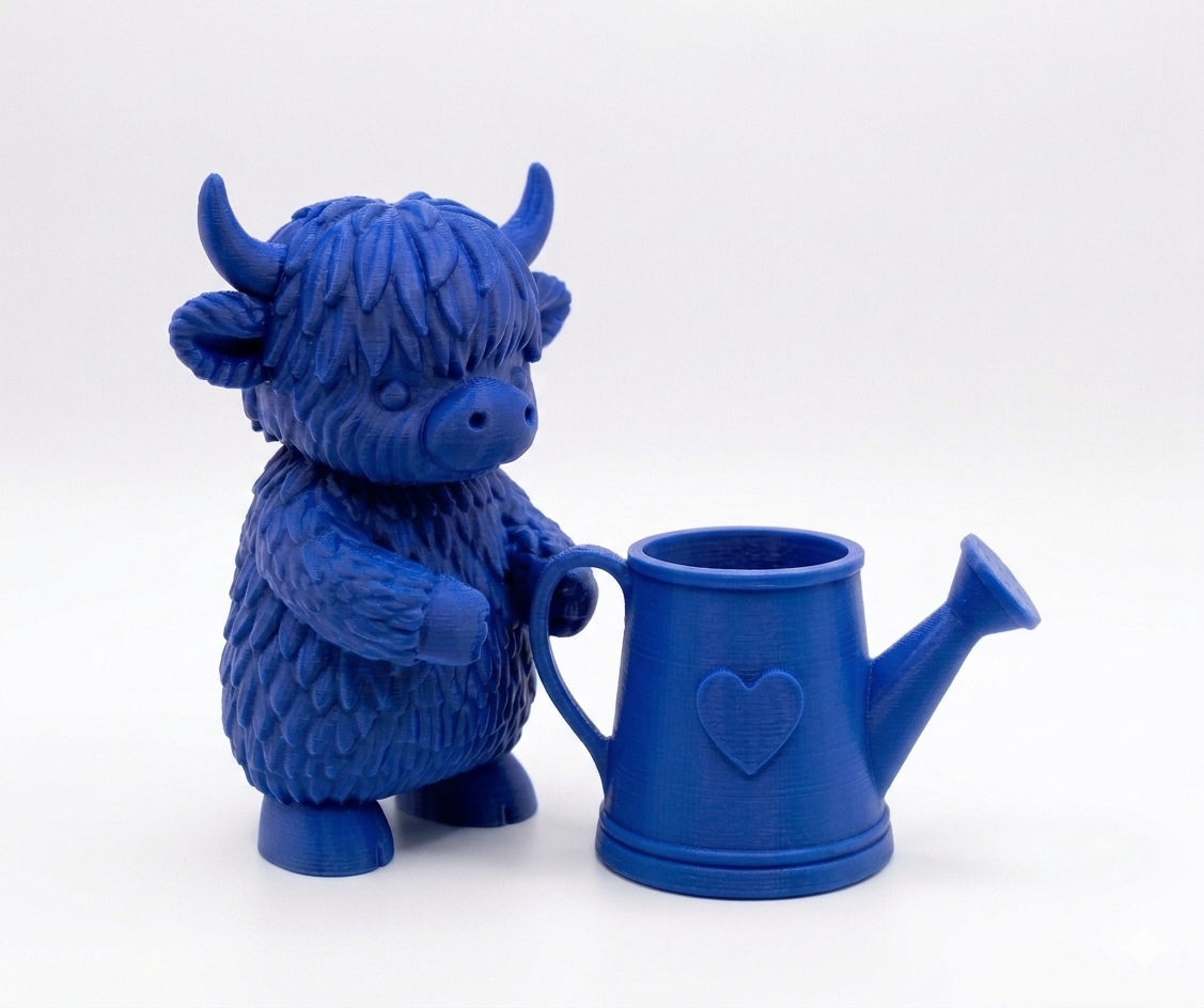 Cow with Watering Can - Image 2
