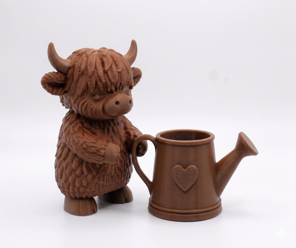 Cow with Watering Can - Image 4