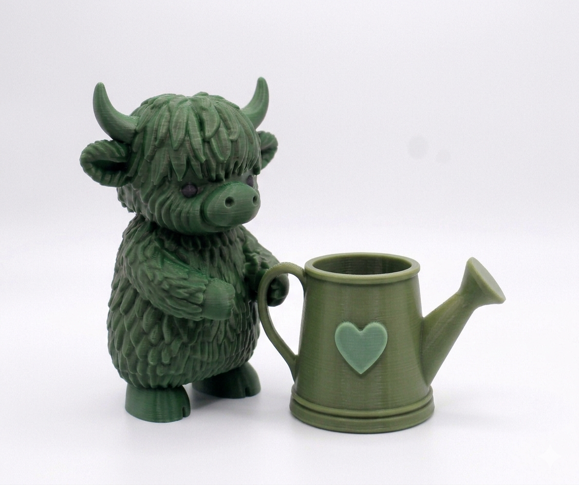 Cow with Watering Can - Image 7