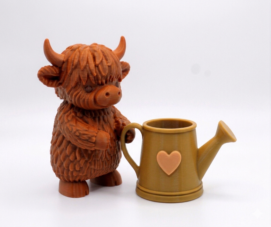 Cow with Watering Can - Image 10