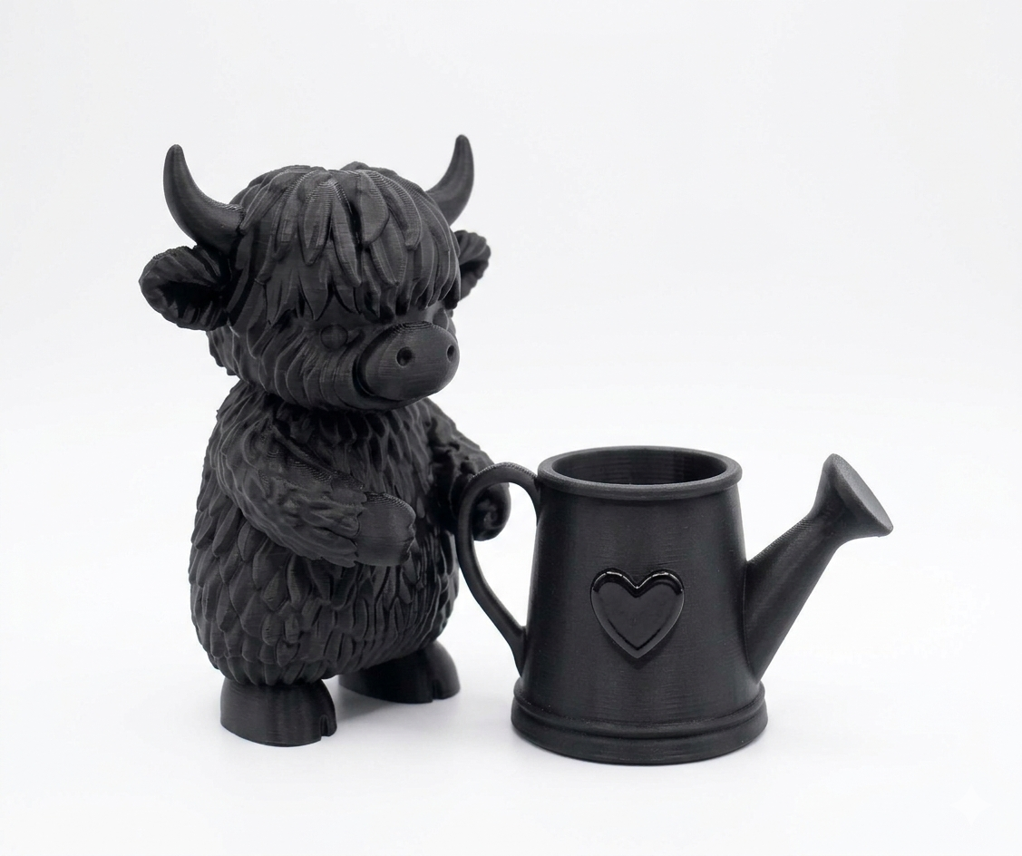 Cow with Watering Can - Image 8