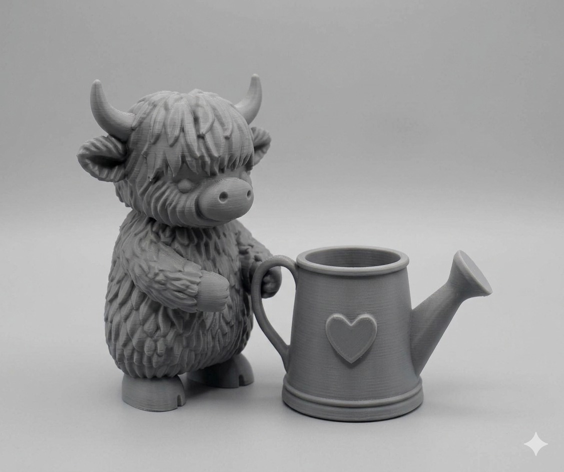 Cow with Watering Can - Image 5