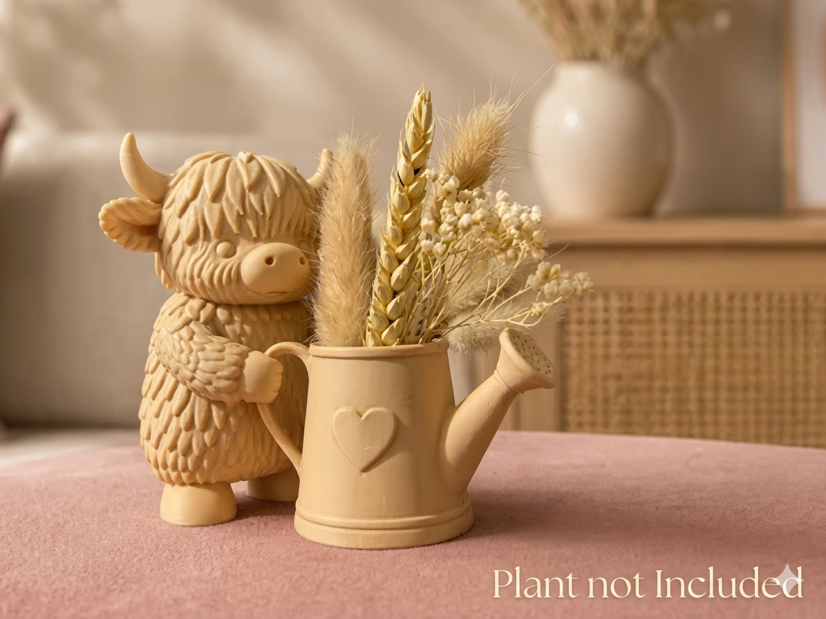 Cow with Watering Can
