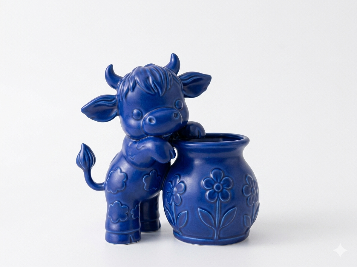 Cow with a Vase - Image 14