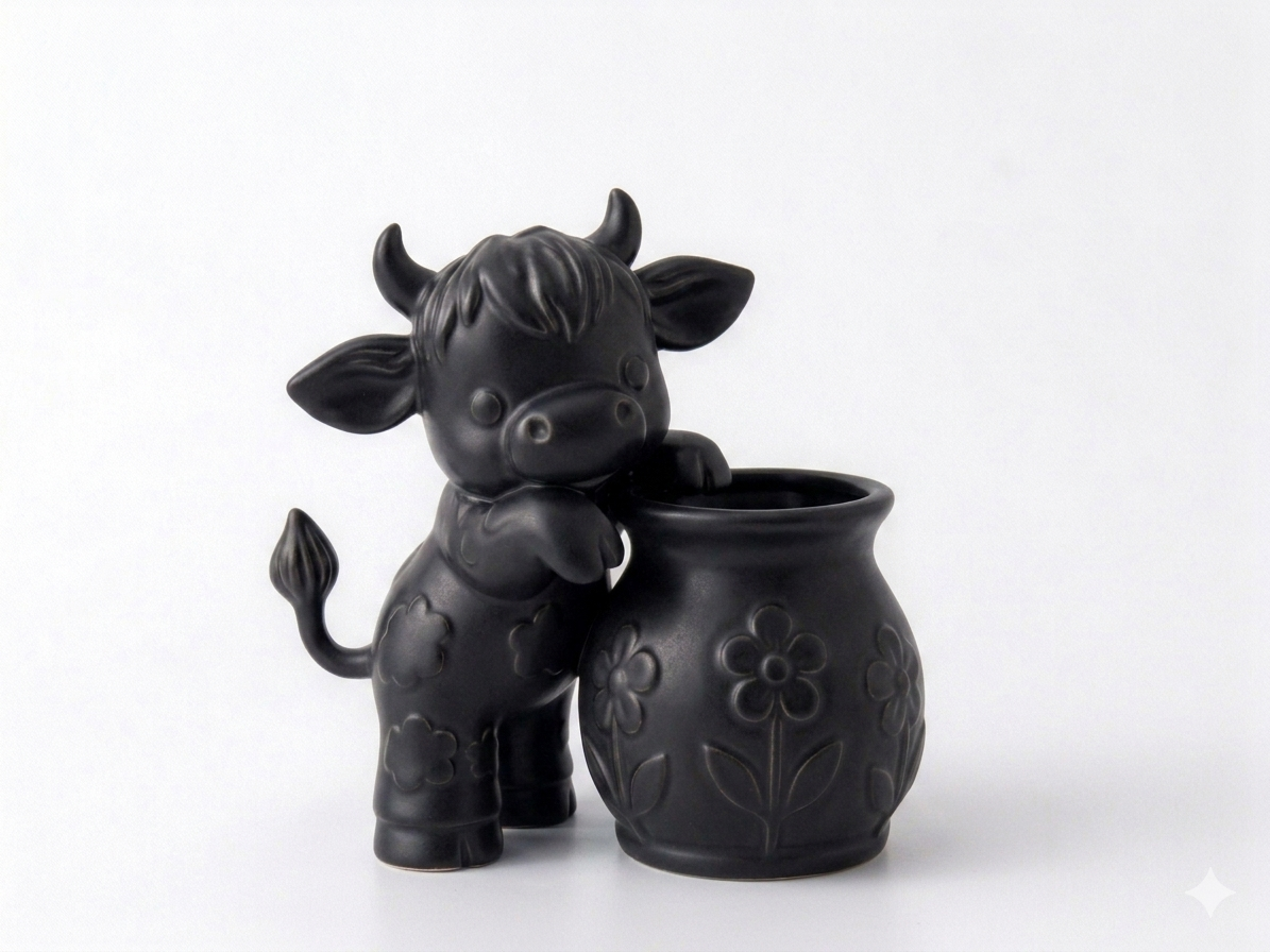 Cow with a Vase - Image 8