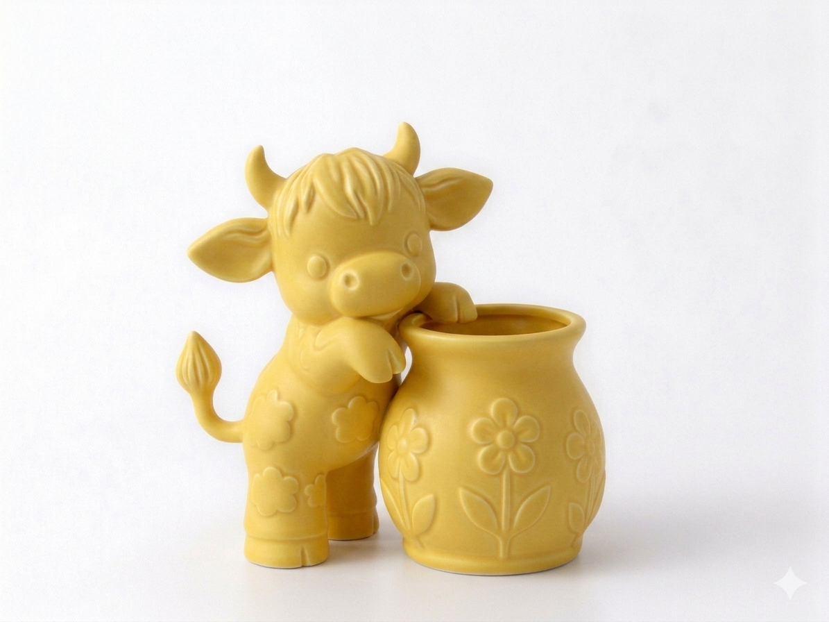 Cow with a Vase - Image 12