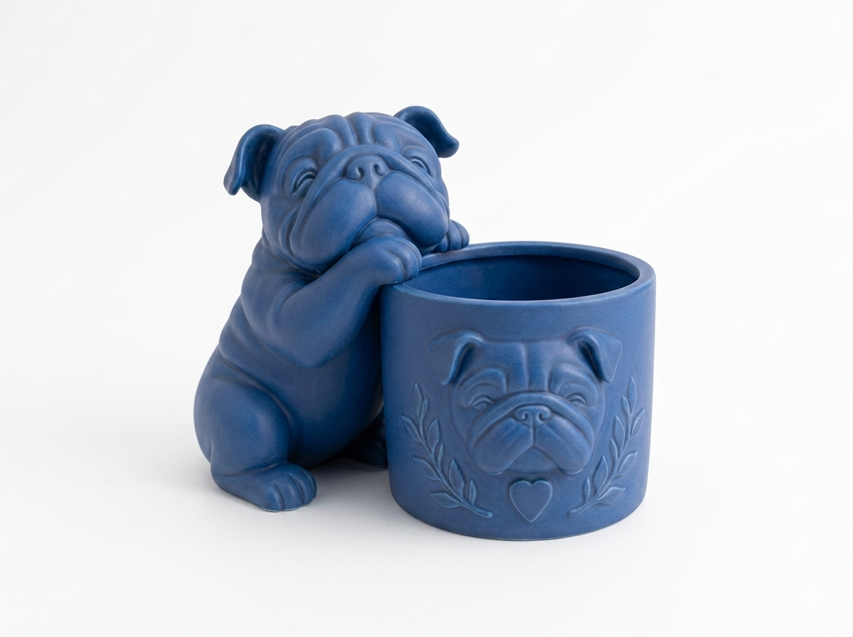 English Bulldog Planter - Image 9