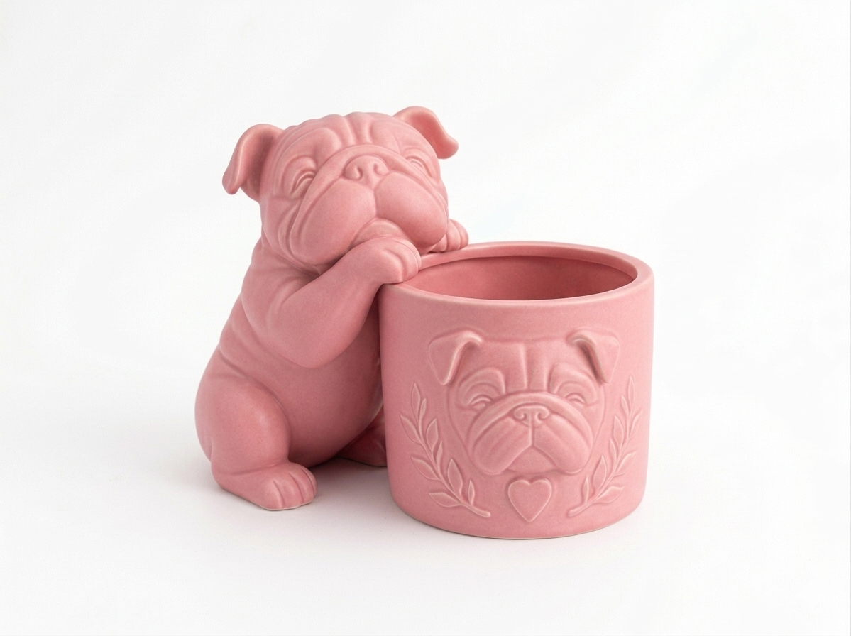English Bulldog Planter - Image 7