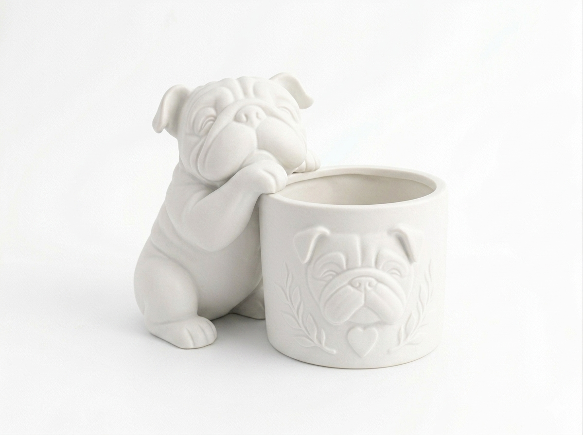 English Bulldog Planter - Image 11