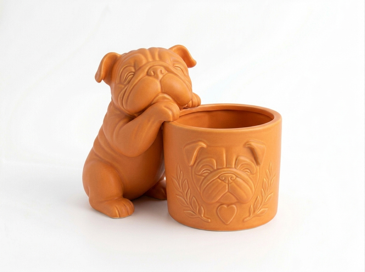 English Bulldog Planter - Image 10