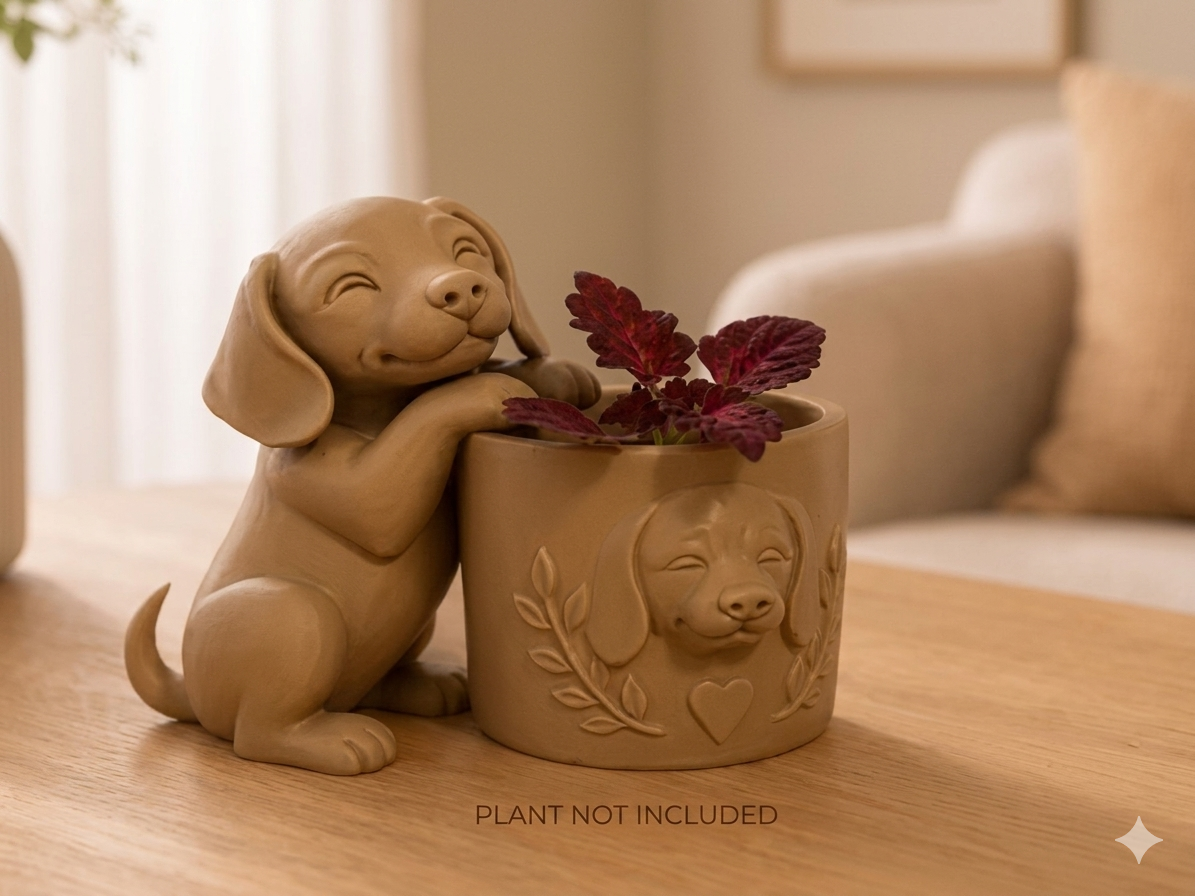 Beagle Planter