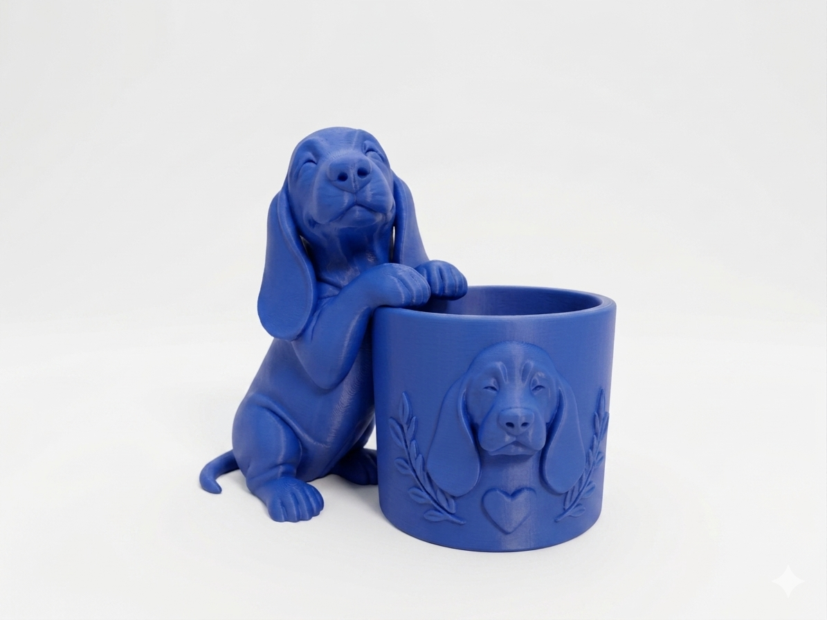Basset Hound Planter - Image 5