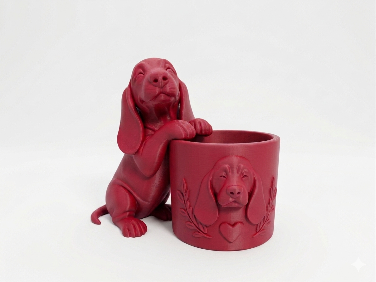 Basset Hound Planter - Image 6