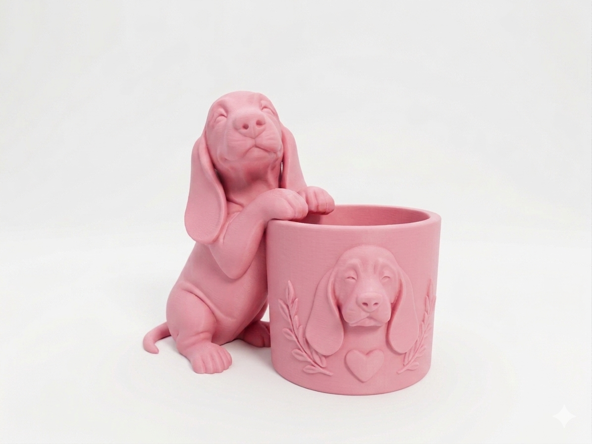 Basset Hound Planter - Image 7