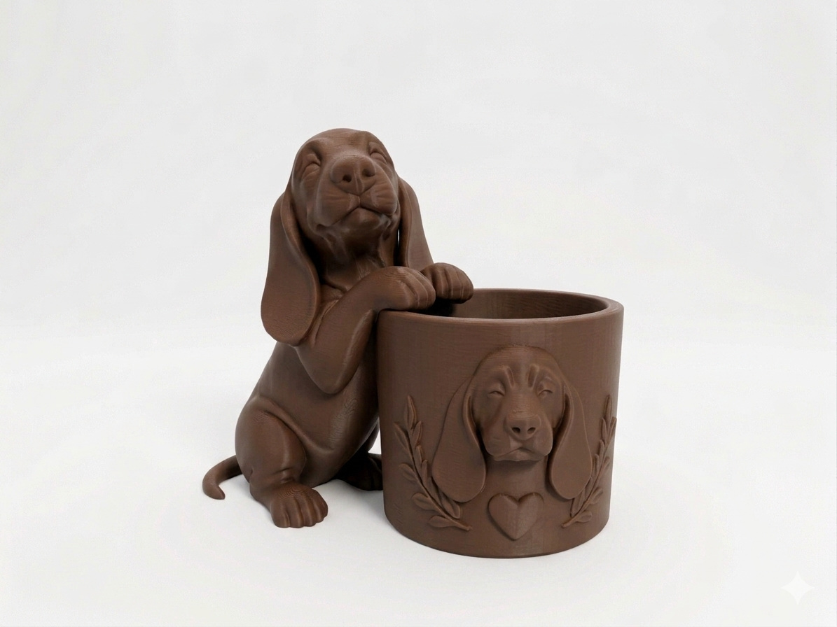Basset Hound Planter - Image 9