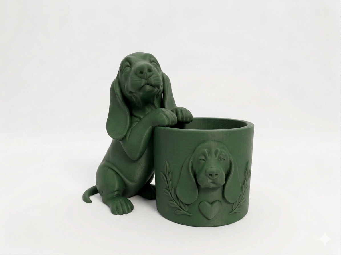Basset Hound Planter - Image 10