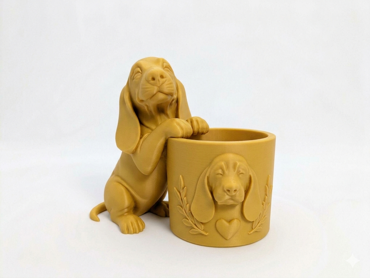 Basset Hound Planter - Image 14