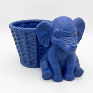 Alternative view of Elephant Wicker Planter