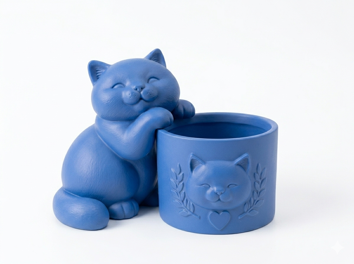 British Shorthair Planter - Image 11