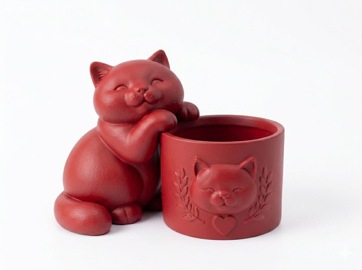 British Shorthair Planter - Image 15