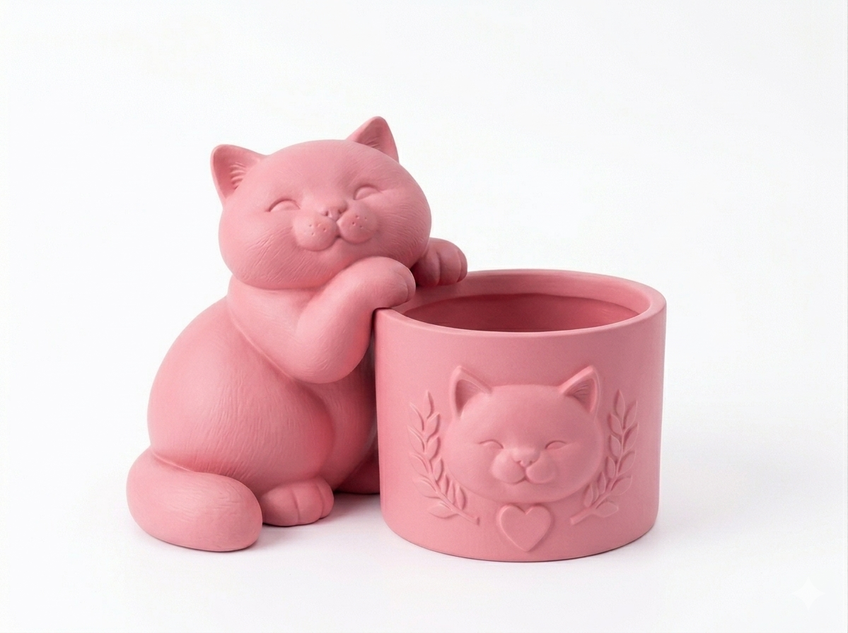 British Shorthair Planter - Image 9