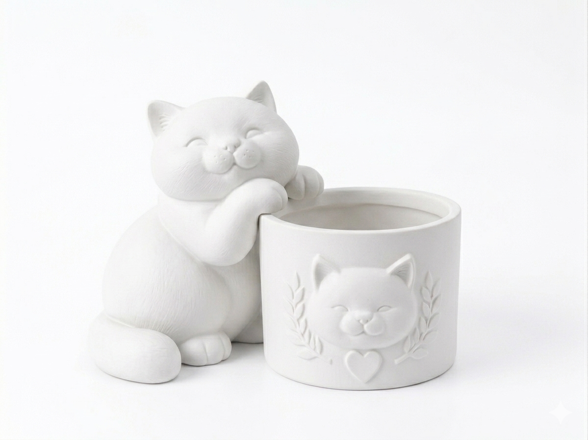 British Shorthair Planter - Image 3