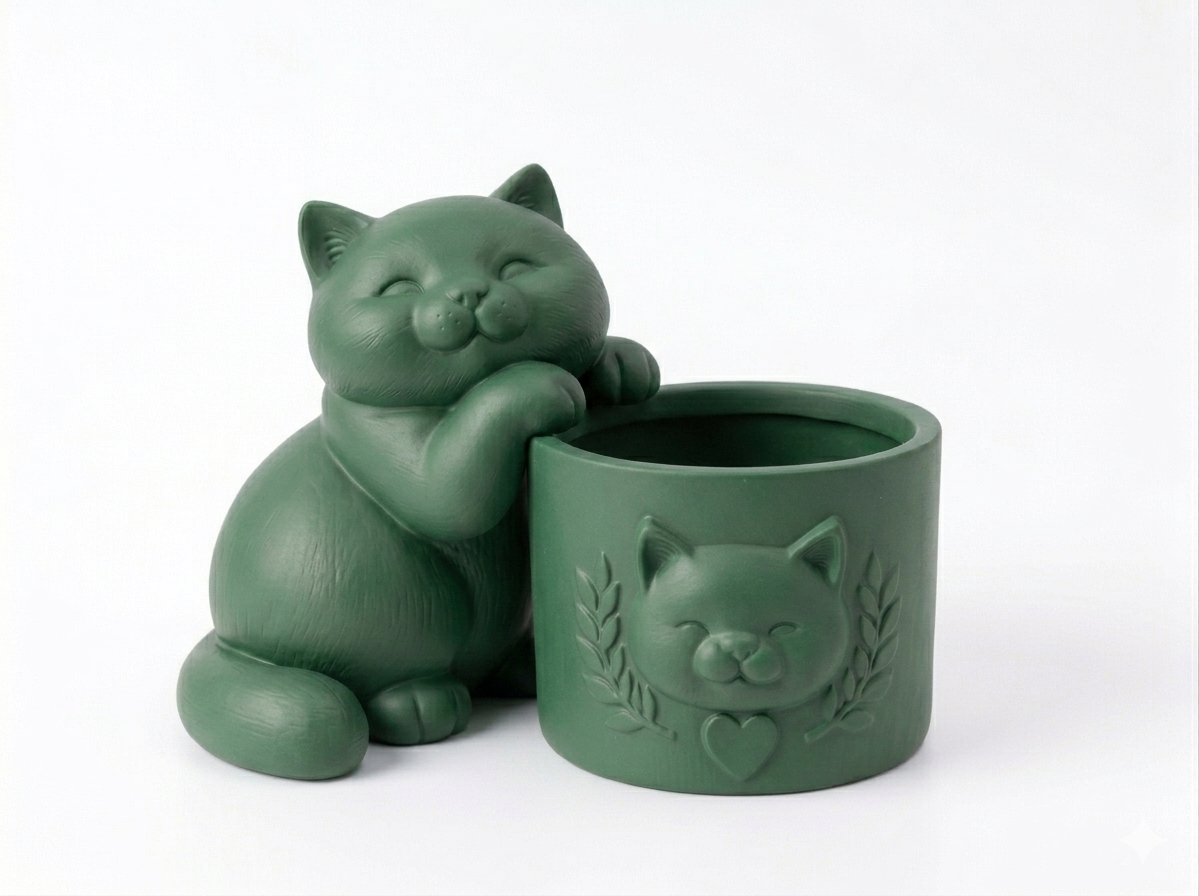 British Shorthair Planter - Image 8