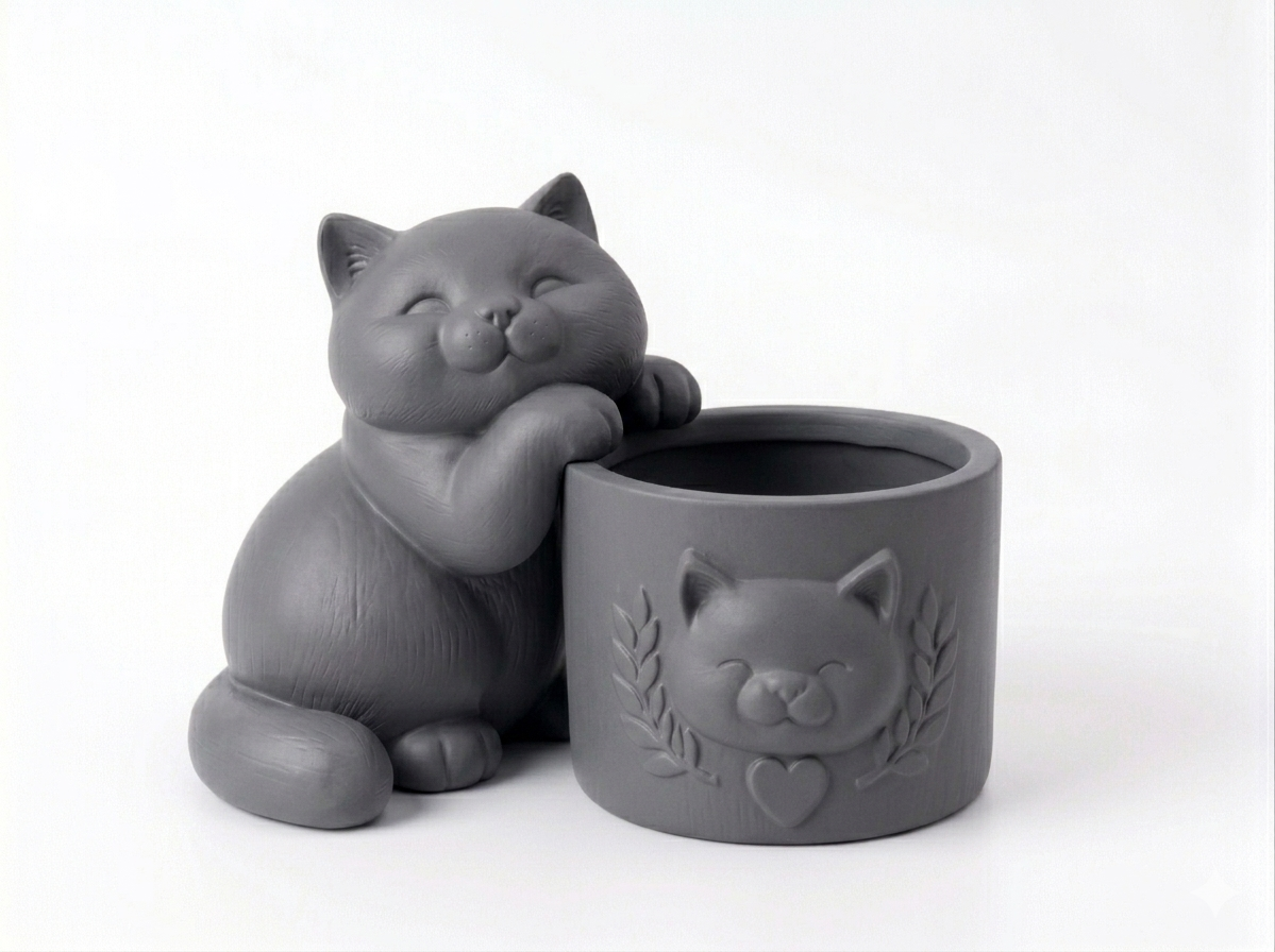 British Shorthair Planter - Image 12