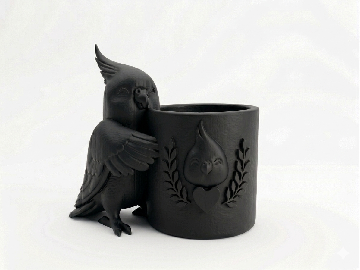 Cockatiel Planter - Image 6