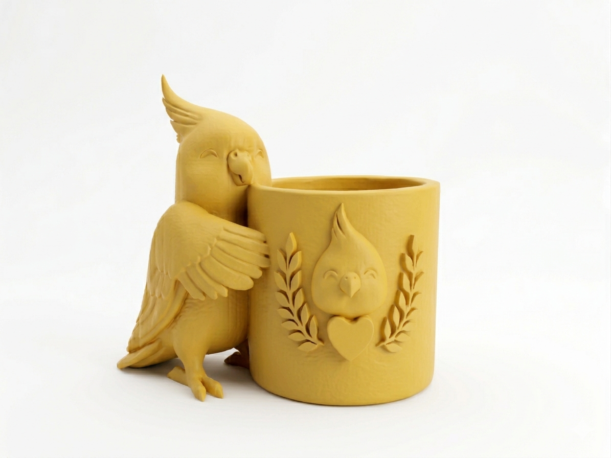 Cockatiel Planter - Image 5