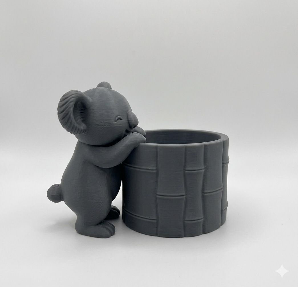 Koala Bamboo Planter - Image 6