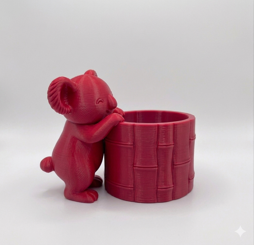 Koala Bamboo Planter - Image 8