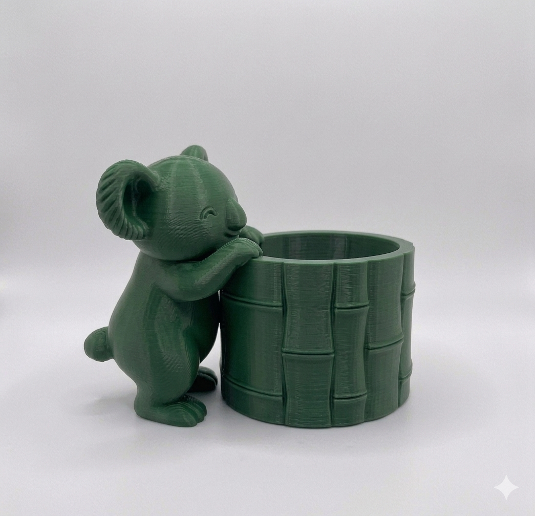 Koala Bamboo Planter - Image 5