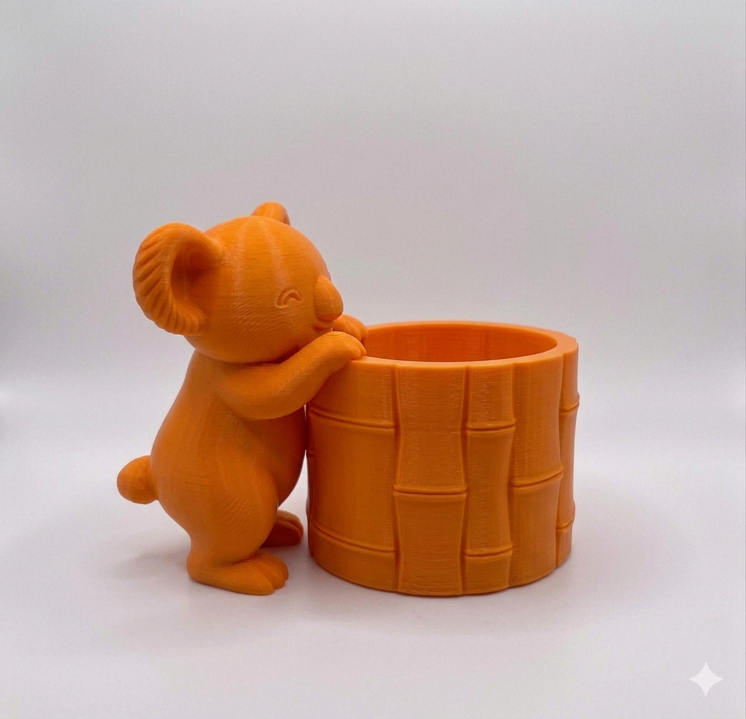 Koala Bamboo Planter - Image 11