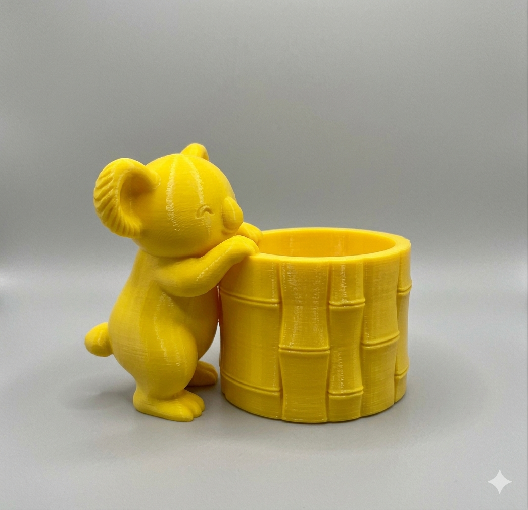 Koala Bamboo Planter - Image 7