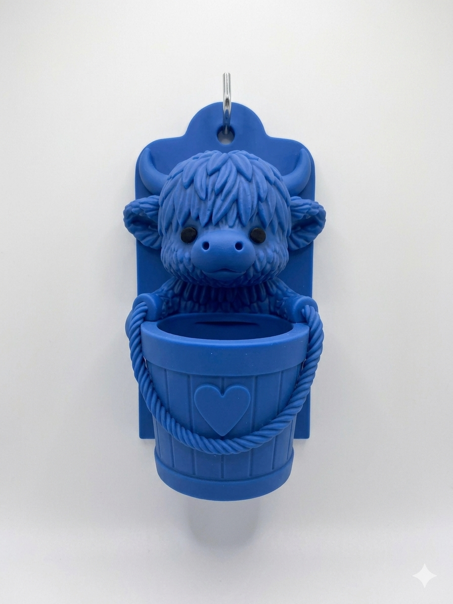Wall mounted Cow with Planter - Image 3