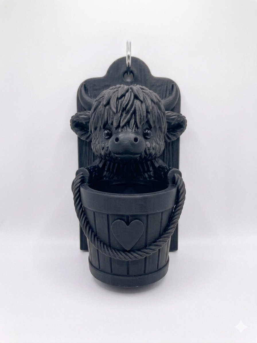 Wall mounted Cow with Planter - Image 10