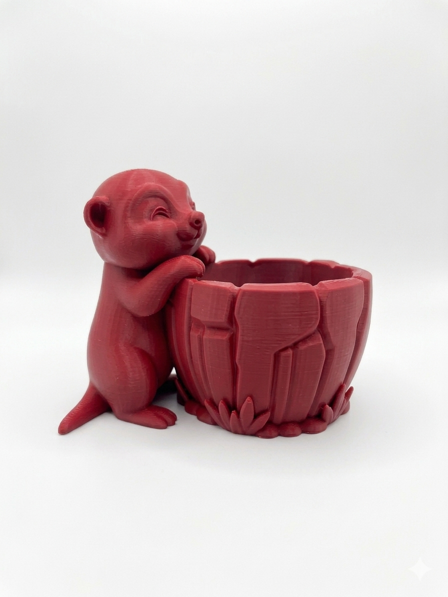 Meerkat Rock Planter - Image 4