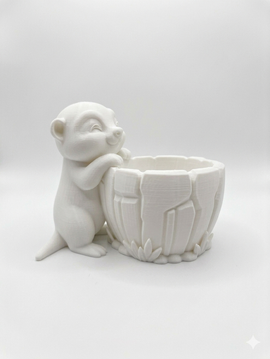 Meerkat Rock Planter - Image 6