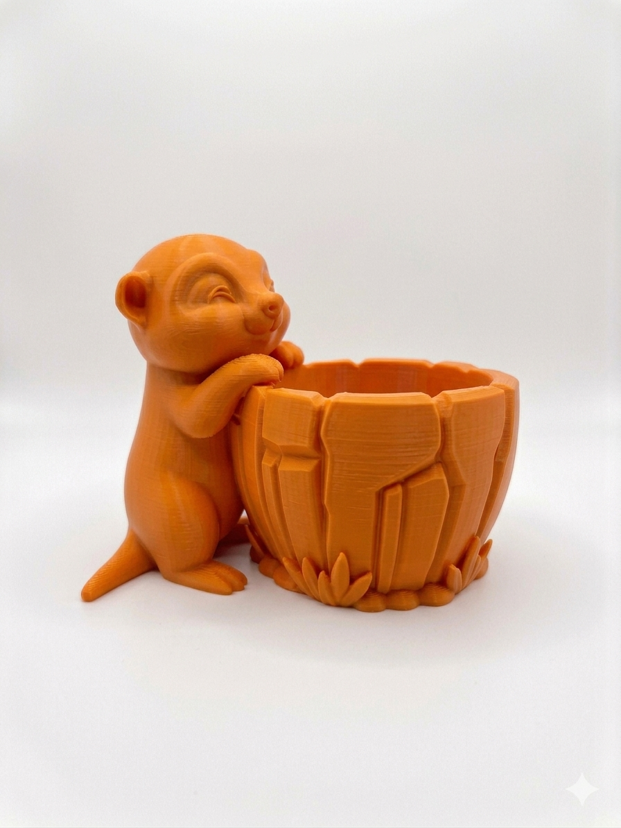 Meerkat Rock Planter - Image 9