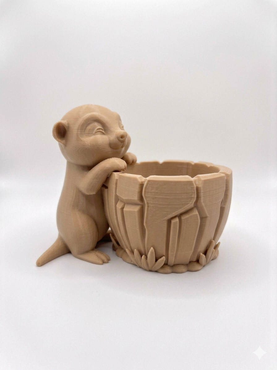 Meerkat Rock Planter - Image 13
