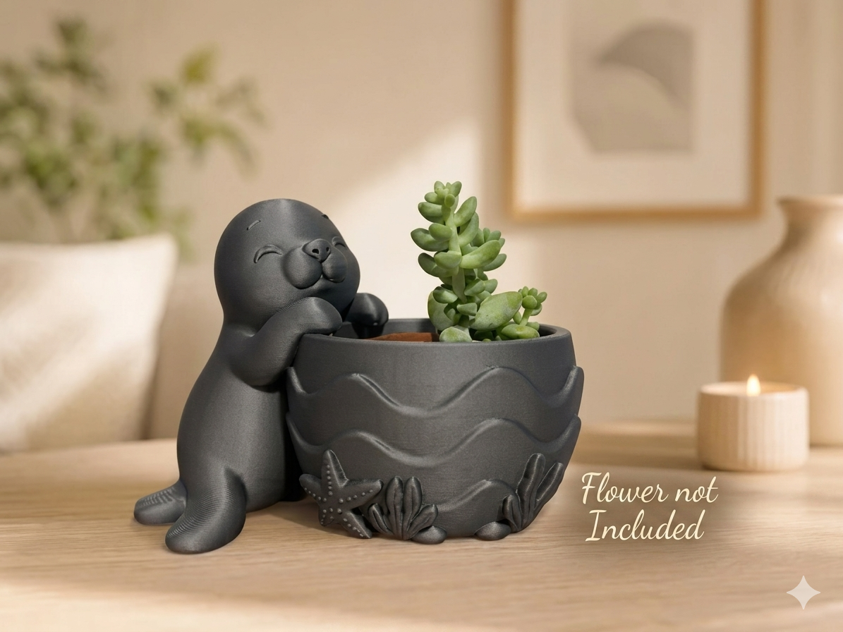 Seal Planter