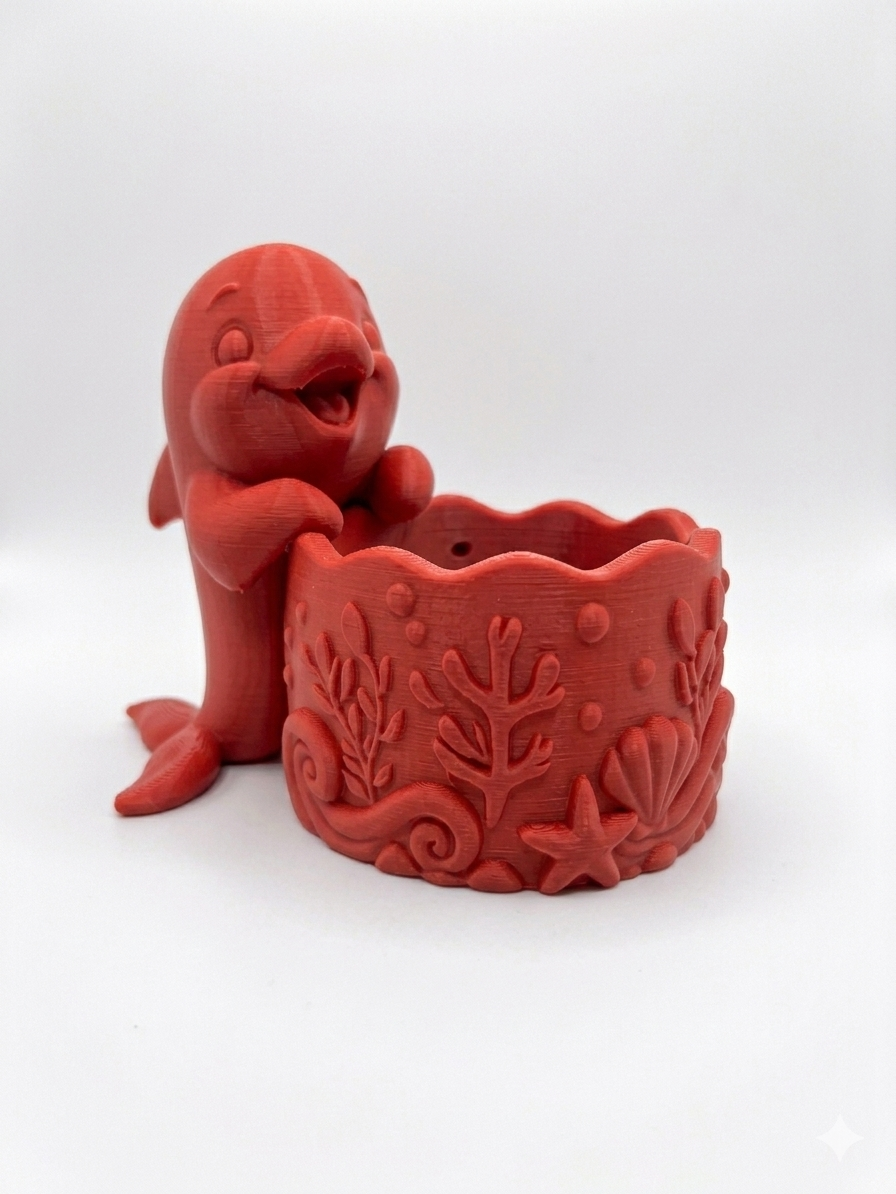 The Dolphin Bloom Planter - Image 4