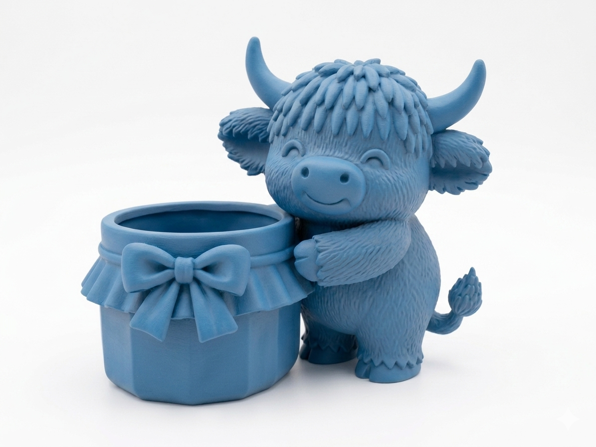 The Cow Jam Pot Planter - Image 3