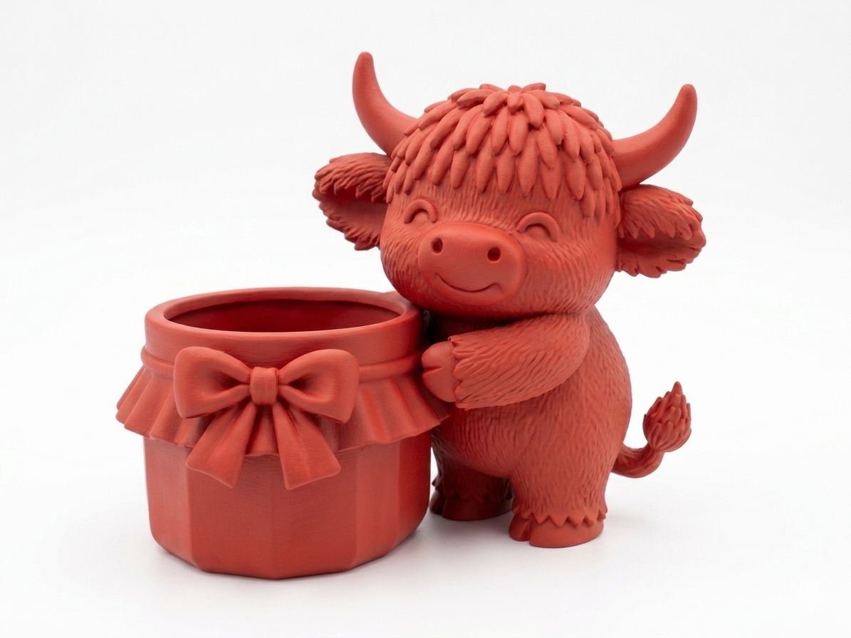 The Cow Jam Pot Planter - Image 4